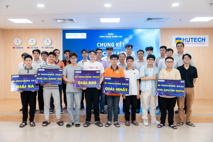 HUTECH – AI Challenge 2025: Tìm kiếm giải pháp trí tuệ nhân tạo cho Địa lý số
