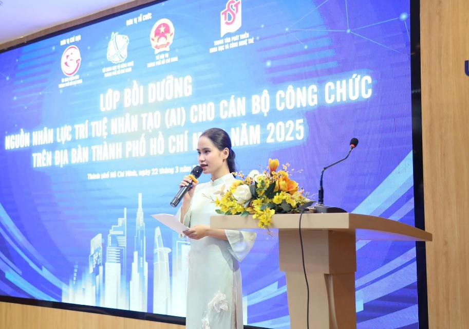 TP.HCM bồi dưỡng trí tuệ nhân tạo cho cán bộ, công chức, viên chức TP.HCM bồi dưỡng trí tuệ nhân tạo cho cán bộ, công chức, viên chức