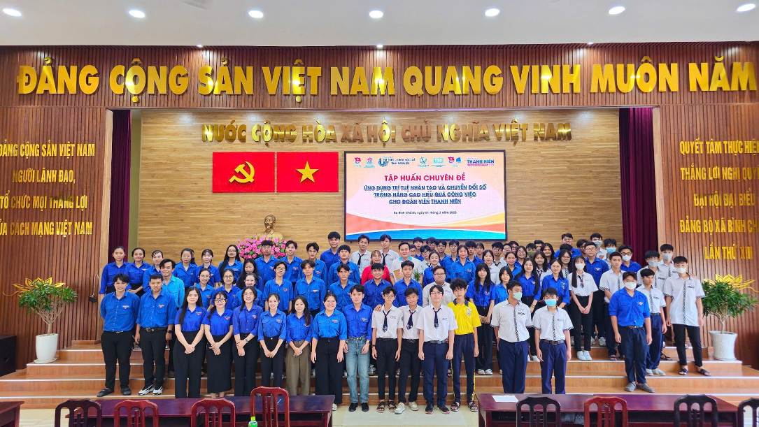 TP.HCM: Ứng dụng trí tuệ nhân tạo và chuyển đổi số trong nâng cao hiệu quả công việc cho đoàn viên thanh niên