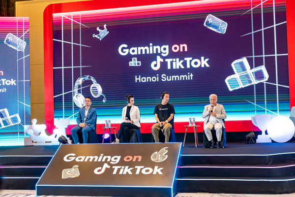 TikTok kết nối cộng đồng game Việt tại Gaming On TikTok Hanoi Summit 2025