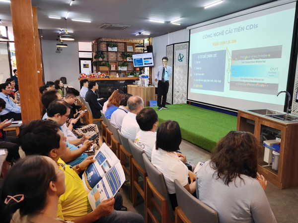 Maxdream: Từ ý tưởng đến hiện thực hóa công nghệ lọc nước CDIs cải tiến