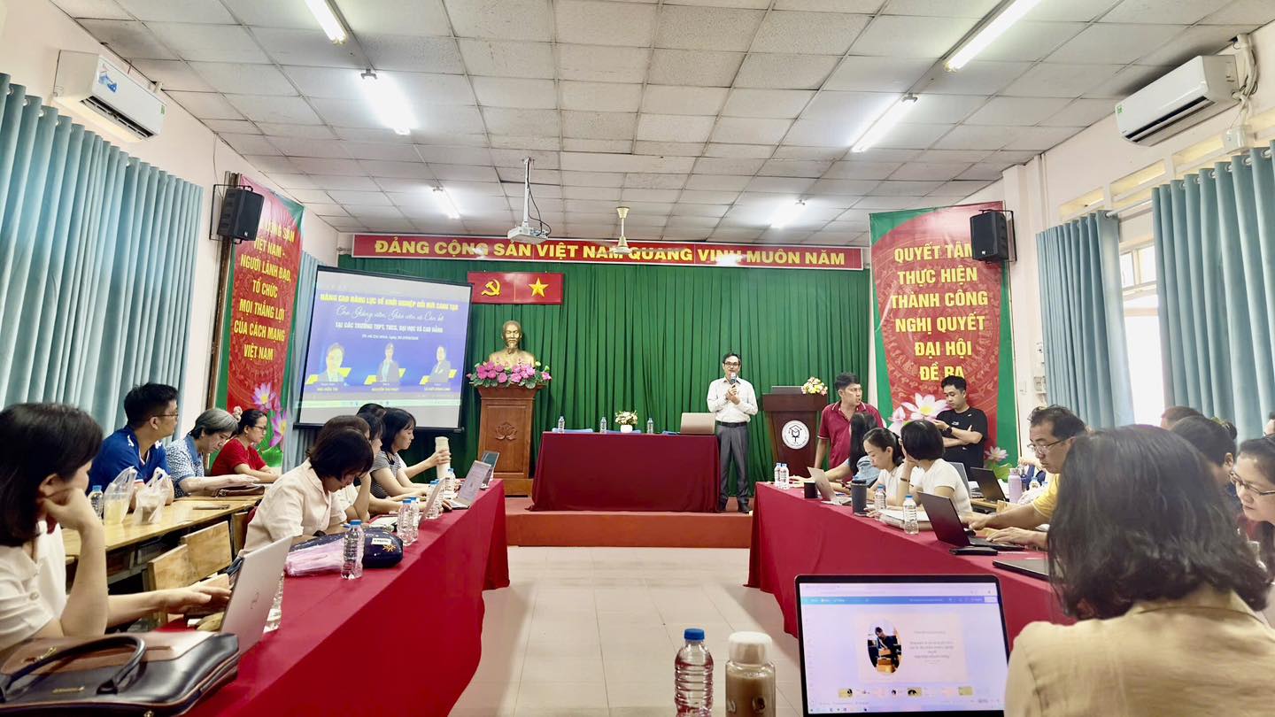 TP.HCM: Nâng cao năng lực đổi mới sáng tạo, khởi nghiệp cho giáo viên các cấp