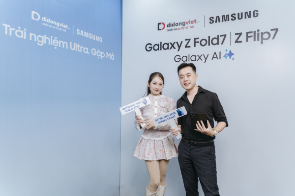 Galaxy Z Fold7 khiến nhạc sĩ Dương Khắc Linh ‘gật đầu’ ngay lần đầu trải nghiệm