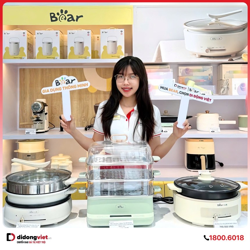 Sale công nghệ 11/11: Mua điện thoại tặng loa bluetooth, phụ kiện chỉ từ 11.000 đồng 2 Di Dong Viet Bear