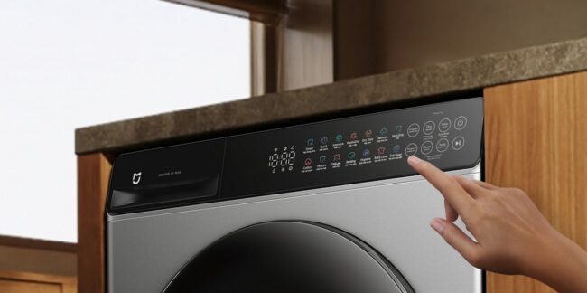 Xiaomi mở bán máy giặt sấy 2 trong 1, giá 12,5 triệu đồng 4 Mijia Front Load Washer Dryer 10.5kg Panel Vietnamese