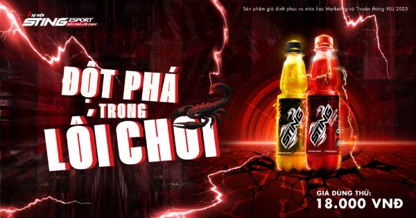 STING đồng hành cùng cộng đồng eSport Việt Nam