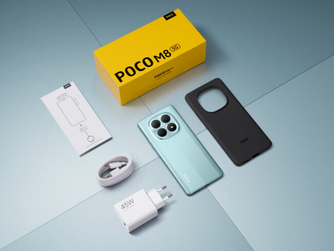 POCO M8 5G unbox